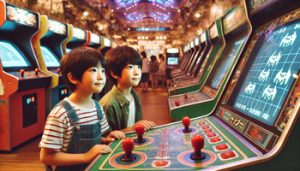 アンダリゾート伊豆高原のゲームコーナーではシューティングゲームや太鼓の達人やレトロなインベーダーゲームも24時間無料!