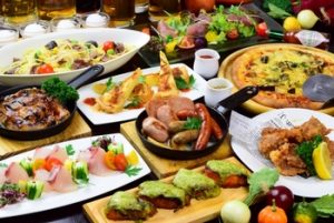 アンダリゾート伊豆高原では夕食+夜食+朝食の3食付き